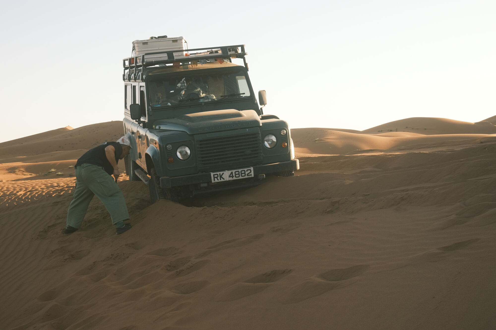 Defender in the Sahara